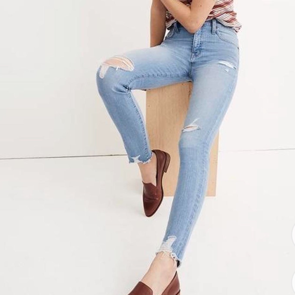 MADEWELL Ripped Slim Jean
